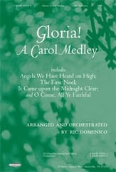 Gloria! a Carol Medley SATB choral sheet music cover